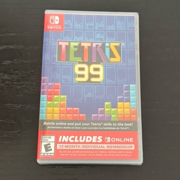 Tetris 99 with 1 year Nintendo online membership - Picture 1 of 2
